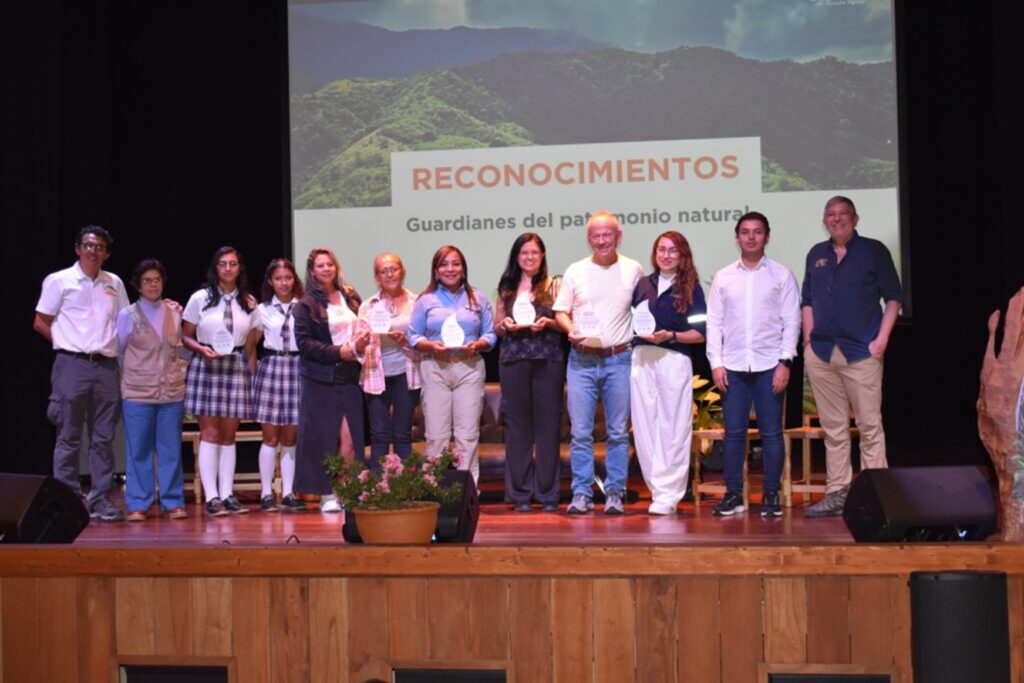 Reconocimientos a los guardianes del patrimonio ambiental.